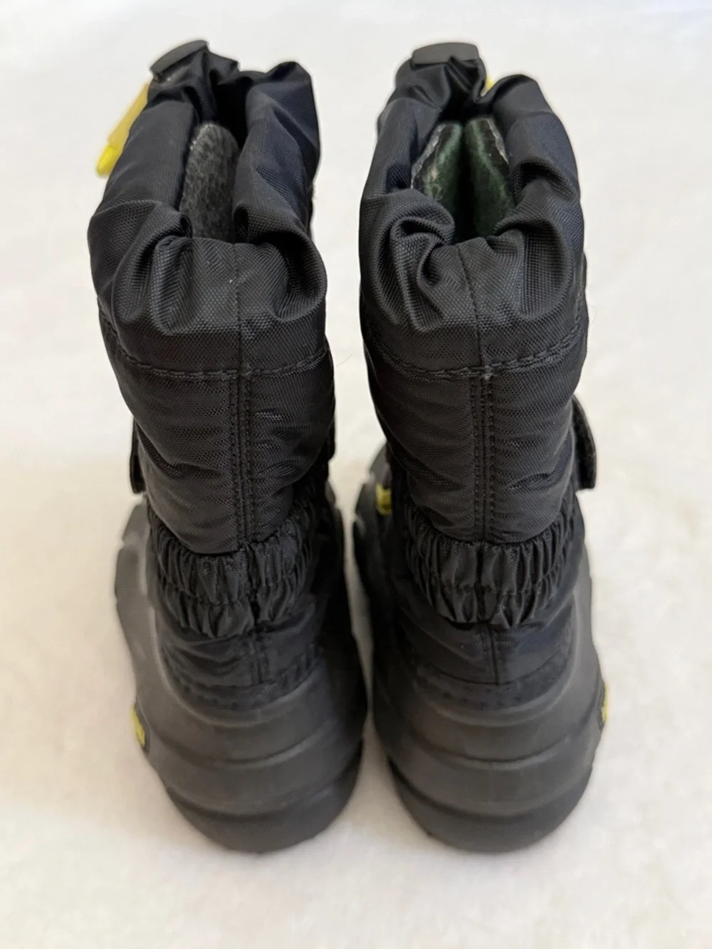 Sorel | Flurry Waterproof Insulated Winter Snow Boots Black Neon (7 Toddler)